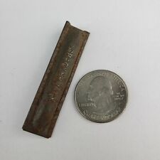 Rare Antique Vintage 1920'S Tin Metal Cracker Jack Whistle Advertising Embossed picture