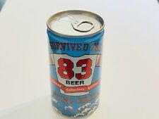 Beer Can - I Survived The 1983 Spring Break ( Bottom Opened, Aluminum Can ) picture