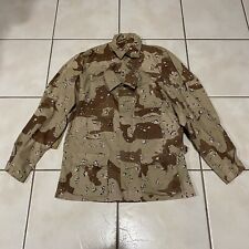 6 Color Desert Camo Combat Uniform Coat Large Short Chocolate Chip Camo Gulf War picture