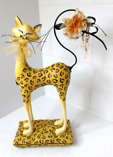 Enesco Fanciful Felines Cat Figurine She-tah Cheetah picture