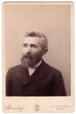 CABINET PHOTO REV ERNST ROLF ST PAUL MINNESOTA GREENLEAF 1889 picture
