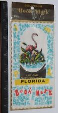 VINTAGE -1960'S FLORIDA - SOUVENIR - FLAMINGO - BOOKMARK - NIP picture