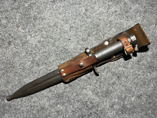 WWI Swedish M/1896 Bayonet with Scabbard and Frog picture