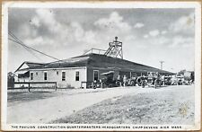 Ayer MA Camp Devens Quartermaster Headquarters Pavilion Massachusetts Postcard picture