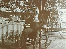 Early 1900s Pictures Reprint Man Rocking Chair Porch Newspapers Missouri Archive picture