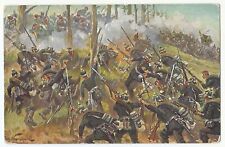 Franco-Prussian War 1870-71, Painting Postcard, Artwork by Fritz Neumann picture