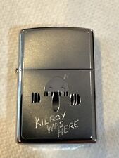 2005 very rare Kilroy was here zippo lighter new sealed picture