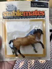 Breyer Stablemate Buckskin G1 Quarter Horse Mare 1976- 87 B Stamp Mexico picture