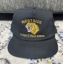 Vintage Military SnapBack Rope Hat Westside Fighting 69ers Tiger Embroidered picture