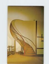 Postcard View of Twin Spiral Stairways Trustee's Office Pleasant Hill Kentucky picture