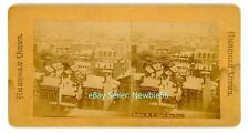Buffalo NY - BIRDSEYE VIEW OF CITY - c1880s Stereoview picture