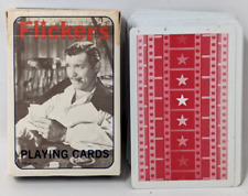 Vintage 1974 Creative Impressions Flickers MGM Movie Actors Playing Cards A24 picture