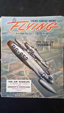 Vintage Flying Magazine 1949 March Republic Thunderjet Cover COMBINE SHIP picture