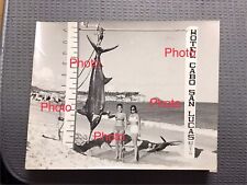 (FP-6), Women Posing with Marlin, Vintage Black /White Photo, 8x 10, Orig, 1969 picture