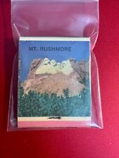 MATCHBOOK - WOLVERINE HOTEL - MT. RUSHMORE - LAWTON, OK - UNSTRUCK picture
