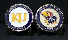 UNIVERSITY OF KANSAS JAYHAWKS COLLEGIATE COLLEGE COLLECTIBLE CHALLENGE COIN NEW picture