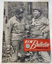 1945 V.F.W. US Veterans of Foreign Wars  Magazine March picture