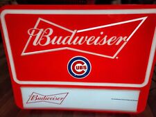 BUDWEISER BEER LED BAR LIGHT CHICAGO CUBS BASEBALL 30inX24in picture