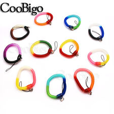 Stretchy Elastic Coil Bracelet WristBand Spiral Coil key chain Sports Swimming picture