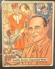 War Gum, Gum Inc #71, Doolittle Receives congressional Medal Trading Card picture