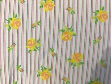 Vintage Original 1970s Silky Polyester fabric Remnant 62” x 55” picture