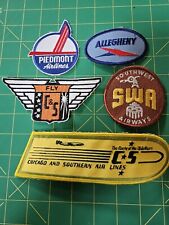 5X Airlines Patch Fly C&S Piedmont Chicago Southern Allegheny Southwest Airways picture