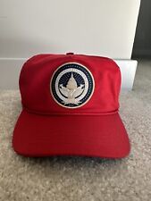 Official Donald Trump  2017 Inauguration Hat Red By Cali-Fame Very Rare SnapBack picture