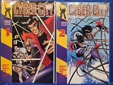 CYBER CITY CPM COMIC LOT of 2: 1 & 2 picture