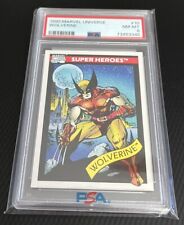 1990 Marvel Universe PSA 8 Card #10 NM/MT - Wolverine - Newly Graded picture