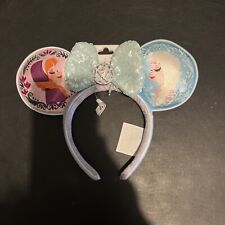 Frozen 10th Anniversary Anna Elsa Minnie Mouse Bow Ears Headband Disney picture