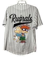 Rugrats Baseball Jersey Large Nickelodeon Tommy Chuckie 90’s Y2K picture