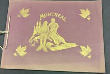 Vintage Montreal Canada Tourism Book picture