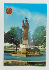 Ste Anne de Beaupre Statue of Ste. Anne Quebec Canada Postcard Unposted picture
