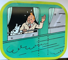 Delacre Tintin Hergé Moulinsart Cookie Tin L'Ile Noire 2014 picture