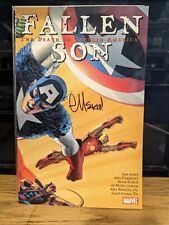 Fallen Son Death of Captain America TPB Heroes Initiative Signed Ed McGuinness picture