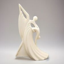 Enesco Circle Of Love Enesco Figurine “Enrapture” 2002 White Porcelain picture
