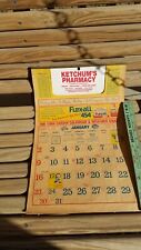 Vintage 1994 Ketchum Pharmacy Advertising Calendar Cardui Navasota TX Flexal picture