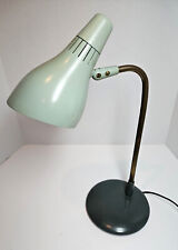 Vintage Gerald Thurston for Lightolier Desk Table Lamp Green Cone Mid Century picture