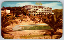 c1960s  Hotel Victoria Oaxaca Mexico Swimming Pool Vintage Postcard picture