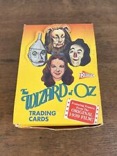 Wizard of oz Nearly Complete Box of 33 Packs 1990 picture