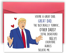 Trump Fathers Day Card for Daddy, Great Donald Trump Father’S Day Gifts for Fath picture
