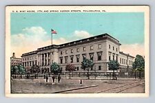 Philadelphia PA- Pennsylvania, US Mint House, Antique, Vintage c1927 Postcard picture