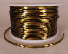 25 ft. Antique Brass 18/2 SPT-1 U.L Listed  2 Wire Plastic Covered Lamp Cord 608 picture