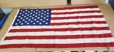 Vintage 50 Star 3’ X 5’ American Flag Annin Defiance Cotton Historic with BOX picture