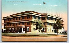City Hall B  Manila Philippines Postcard  P7C picture