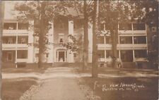 Castleton, VT: RPPC Normal School - vintage Vermont Real Photo Postcard picture