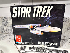 AMT #6676 STAR TREK USS Enterprise Space Ship Vintage Model Kit Please Read picture