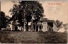 c 1910 Mt. Vernon Grounds Virginia Antique Postcard George Martha Washington picture