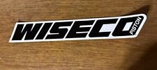 12” x 2” Wiseco Piston Products Black and White Sticker. Nice Looking Sticker. picture