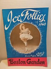 ICE FOLLIES of 1946 -  OFFICIAL PUBLICATION - The Shipstads & Johnson Boston  picture